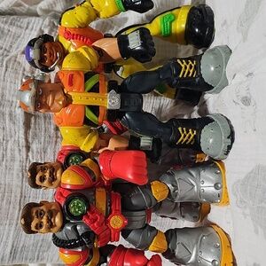 Vintage‎ Mattel Rescue Heroes Lot Of 4 Figurines